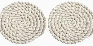 White Akhand Jyot Long Kalave Batti (Pack of 12)
