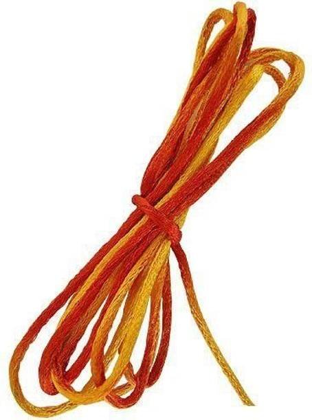 Wiffo Sacred Silk Mauli Thread for Pooja - 6 Pcs
